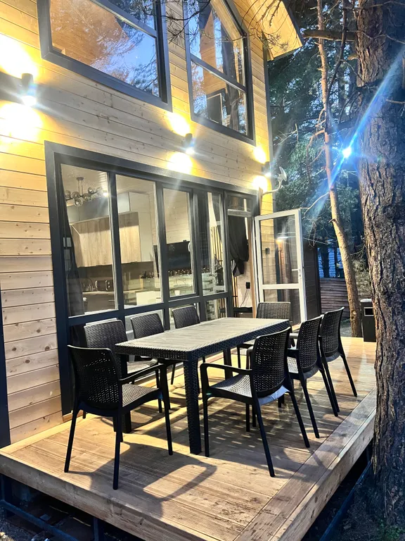 Комфортный коттедж в лесу