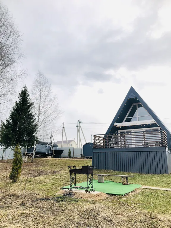 Дом с баней и чаном