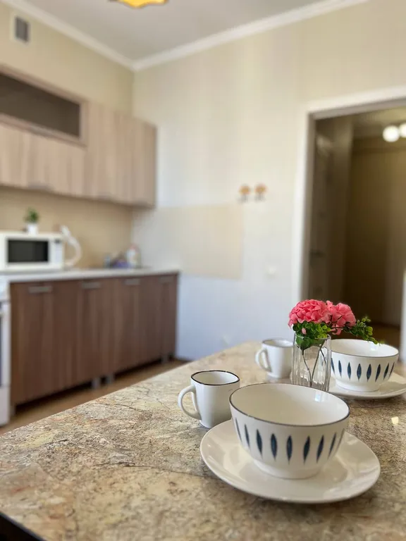 Квартира с красивым видом из окна с ремонтом