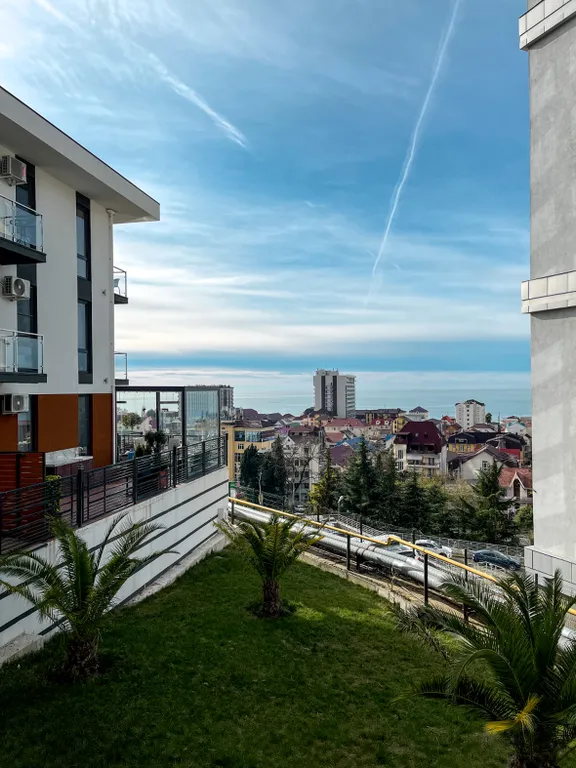 Квартира Уютные апартаменты-студия casablanca с видом на горы и море — Адлер