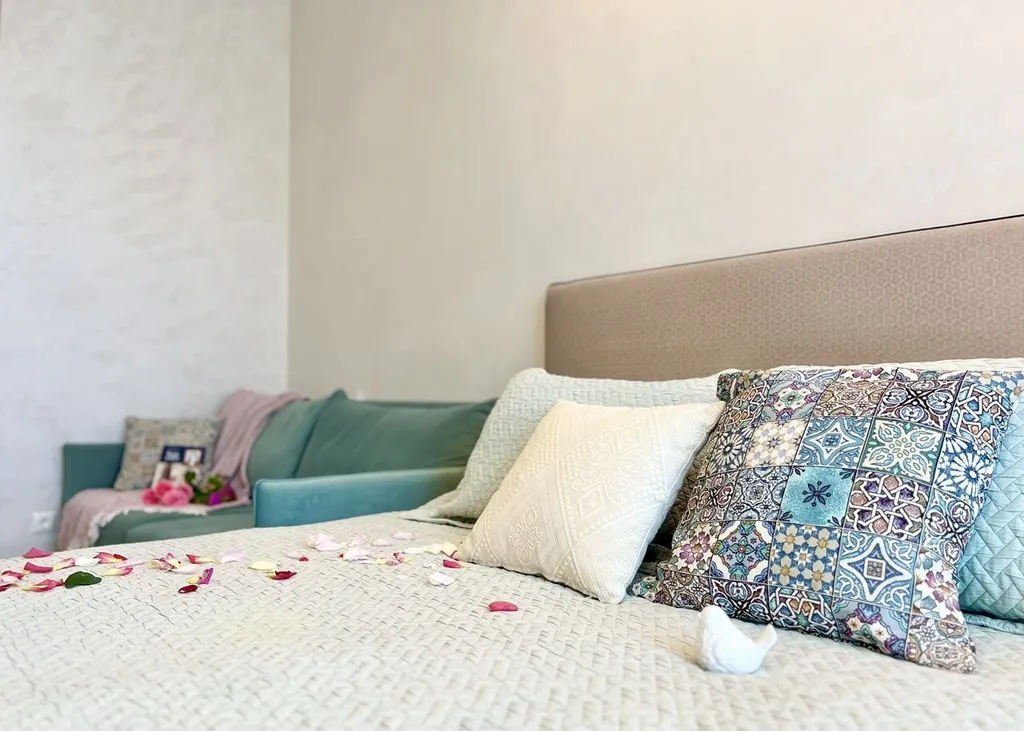 Уютная двухкомнатная квартира с шикарным видом в Гурзуфе