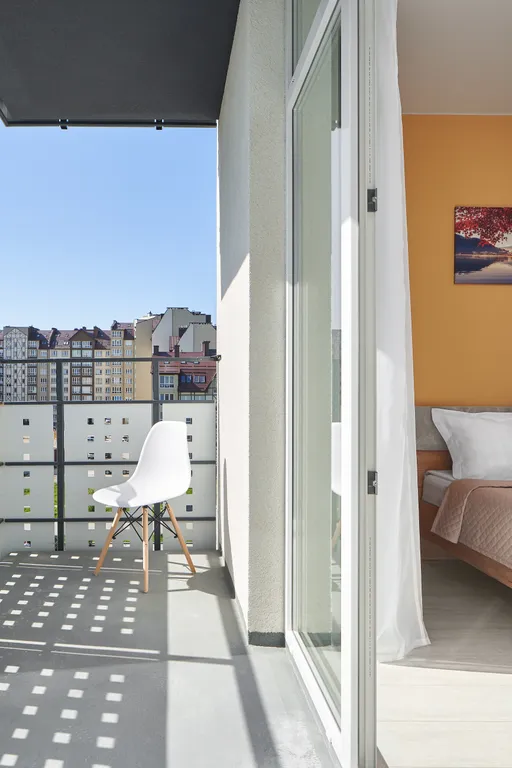 Уютный уголок в тихом районе Калининграда