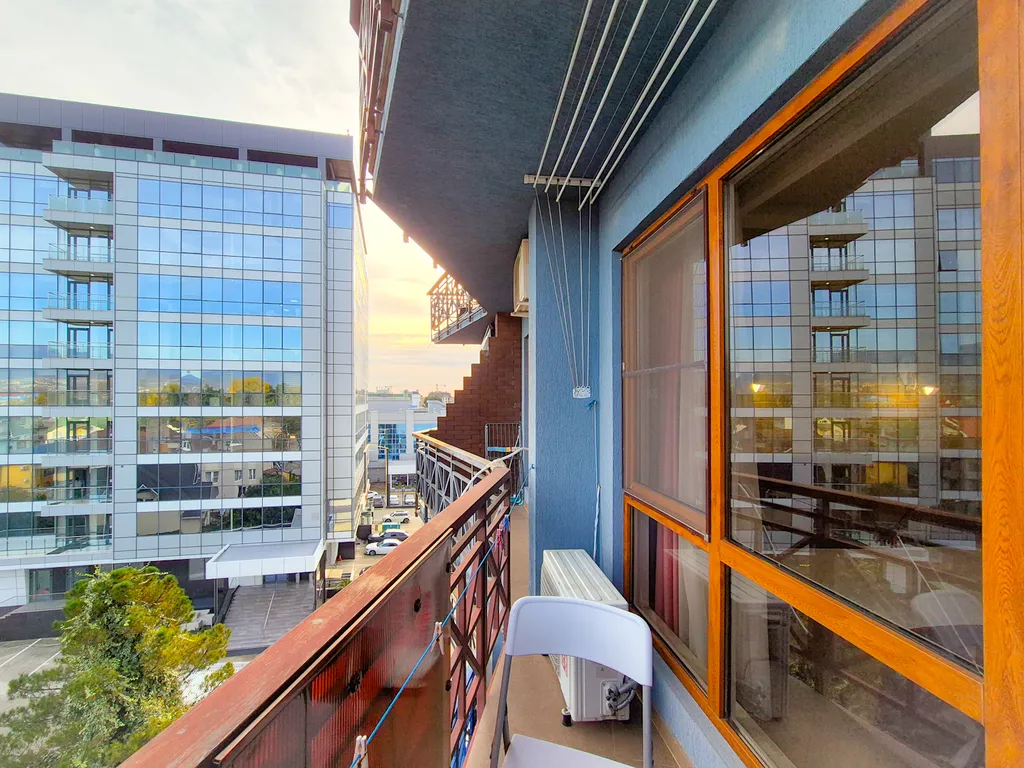 Квартира Квартира Студия с балконом — Адлер