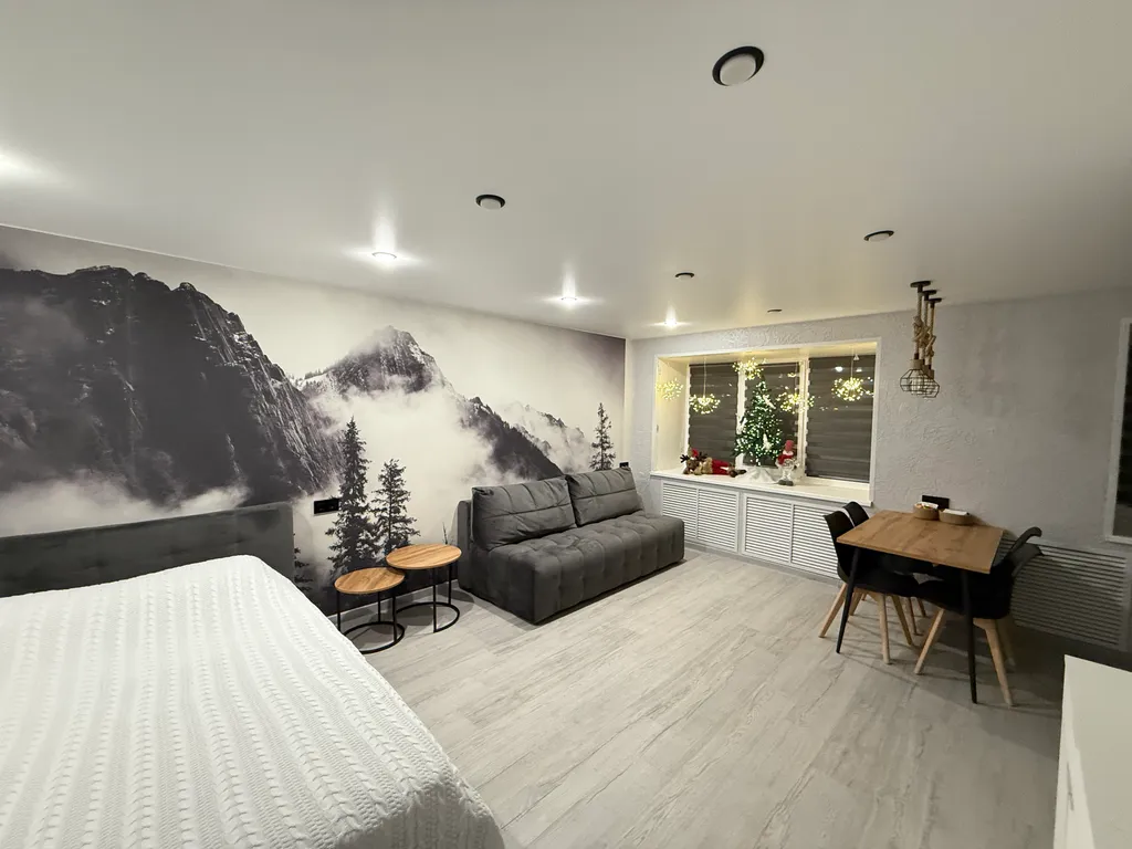 Квартира Уютная студия в пешей доступности от горнолыжного курорта “big wood” — аренда посуточно в Кировск