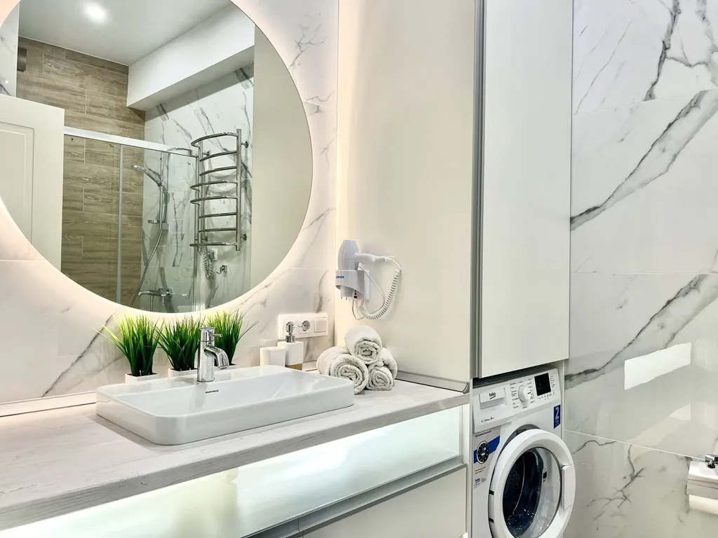 Уютная квартира с видом на горы в ЖК Шато Лувр в пгт Гурзуф