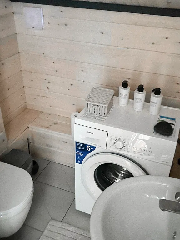 Барн хаус с прекрасным видом на лес