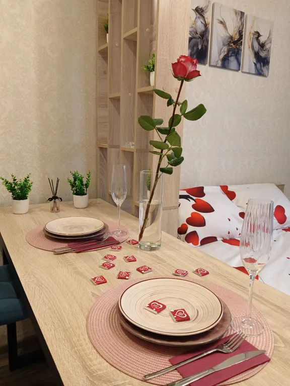 Уютная студия в ЖК Алые паруса с панорамным видом на реку Волхов