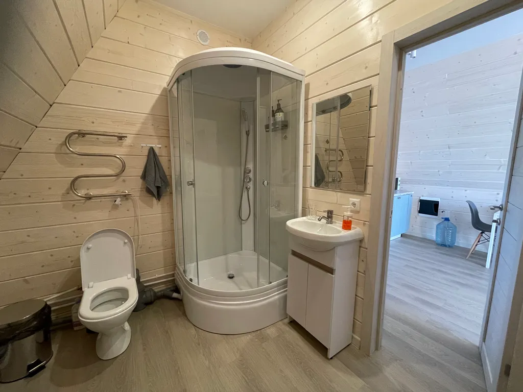 Коттедж Уютный дом аттик А-фрейм у Снетковского озера — Ларионово