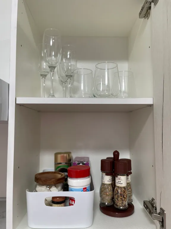 Современная студия с двухспальной кроватью в Люберцах