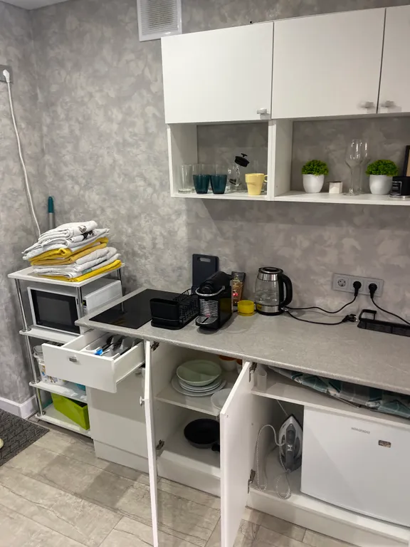 Студия с видом на реку и город в 5 минутах от центра города