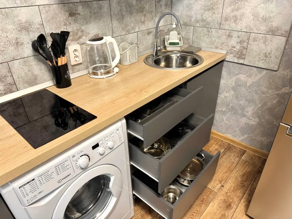 Комфортабельная семейная евродвушка в центре до 6 гостей