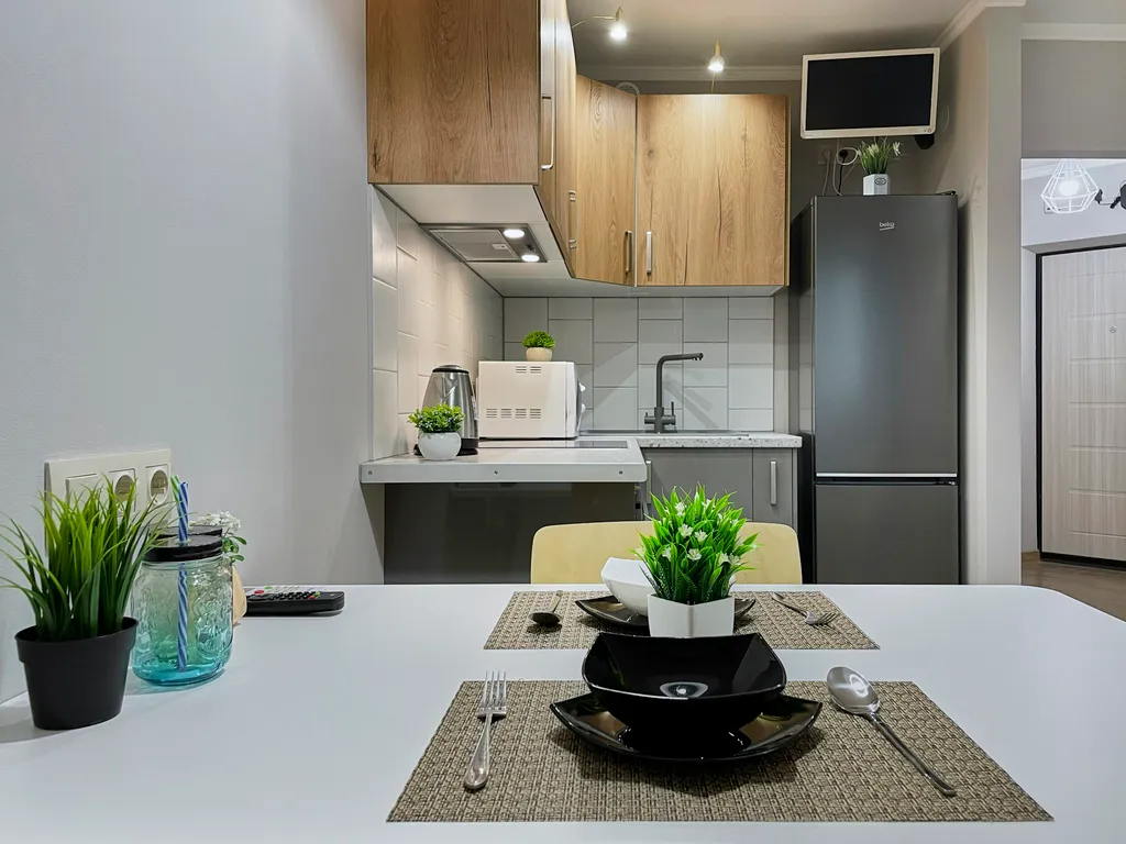 Современная студия до 4 гостей, рядом с ТЦ Мега, Шереметьево в 10 минутах