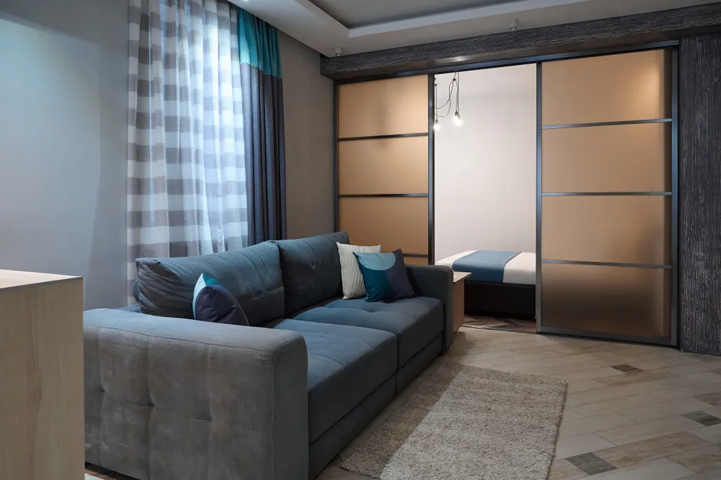 Стильная квартира-студия у Волги в ЖК Бриг