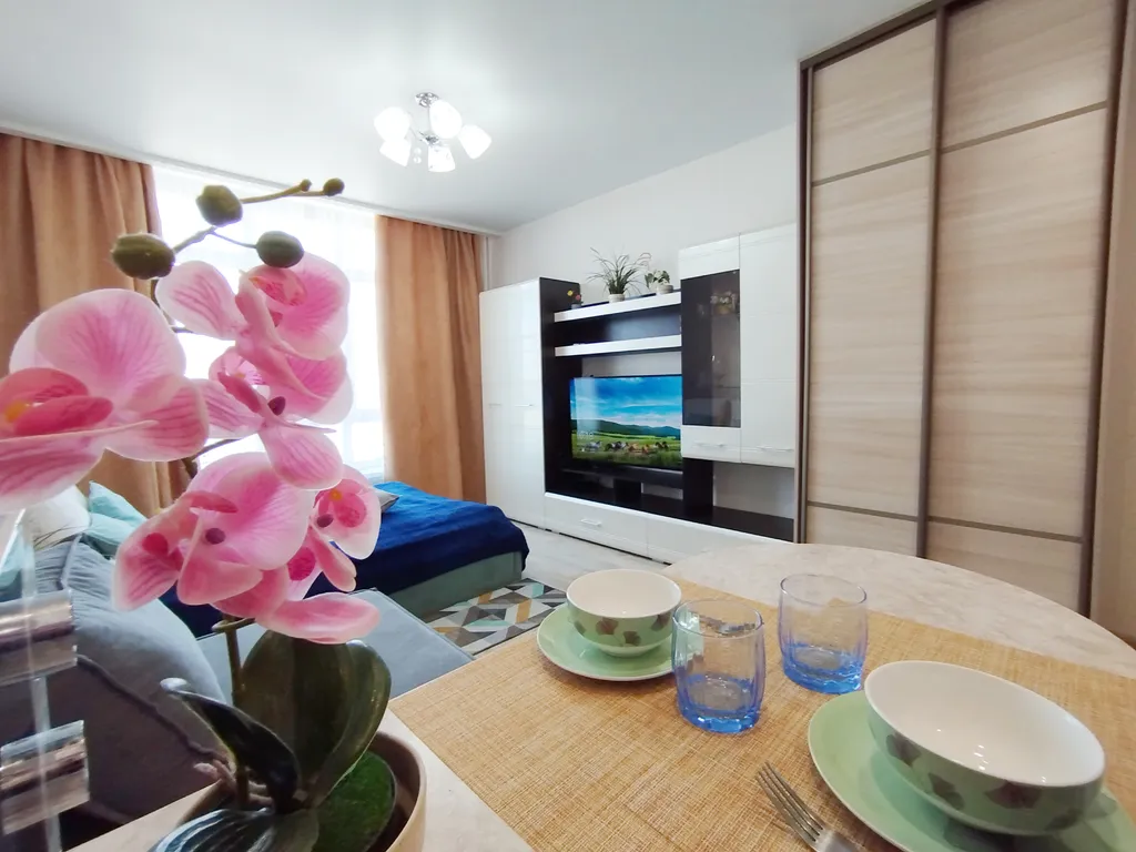 Комфортная студия в лесной поляне