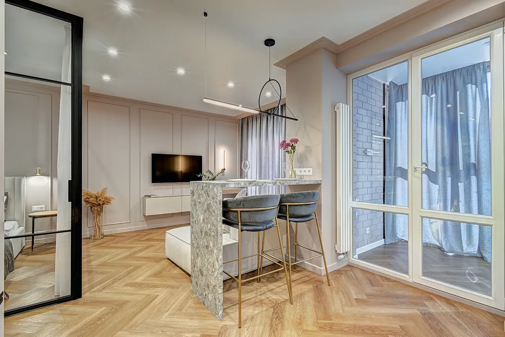 Квартира Дизайнерская квартира в ЖК Маршал — Краснодар