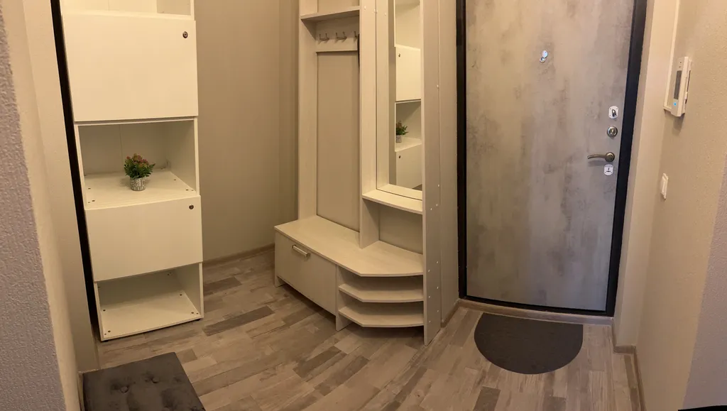 Видовая квартира с кухней-гостиной и спальней