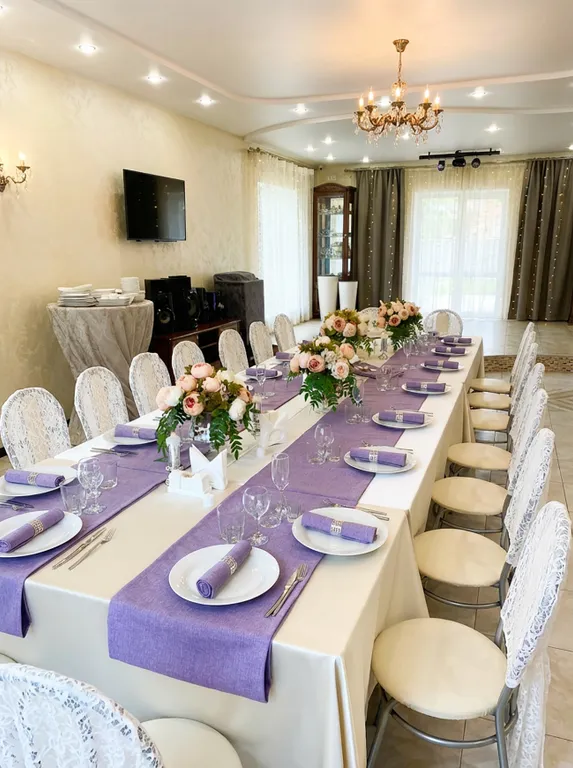 Стильный коттедж с банкетным залом под свадьбы и юбилеи