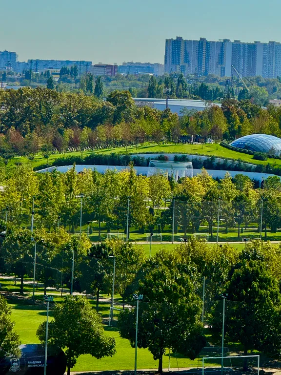 Квартира Светлая, уютная двухкомнатная квартира с видом на парк Галицкого — Краснодар