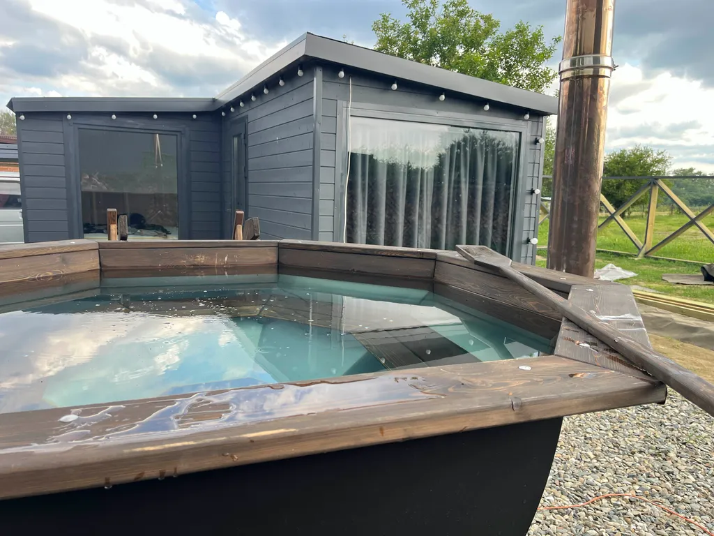 Коттедж Скандинавское бунгало c финским банным чаном Асти Кэмп — аренда посуточно в Белореченск