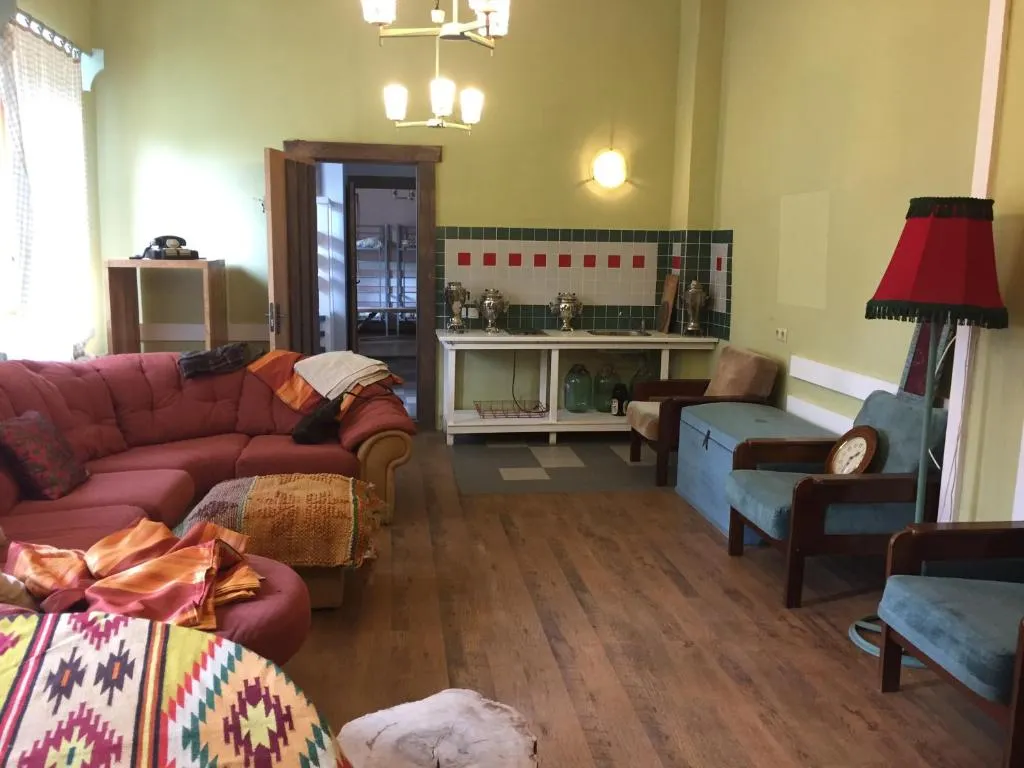 Двухкомнатный номер с камином, кухней и костровым местом