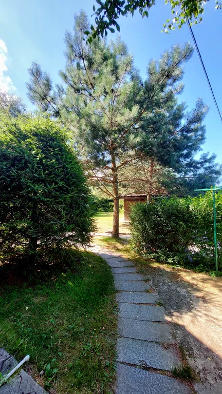 Дом с шикарной беседкой на озере