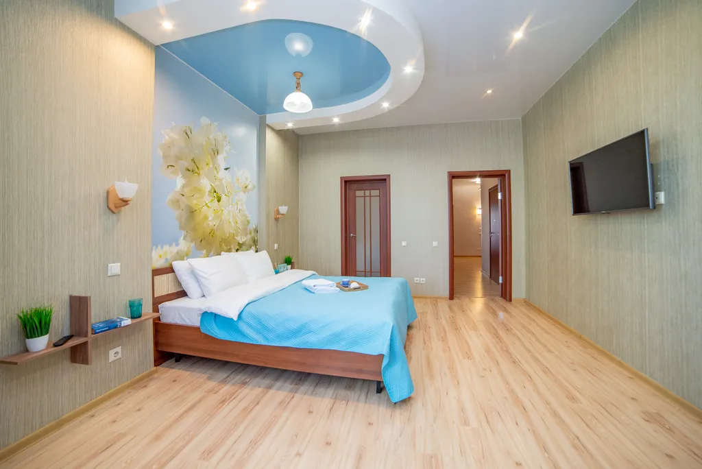 Красная вишня и голубика