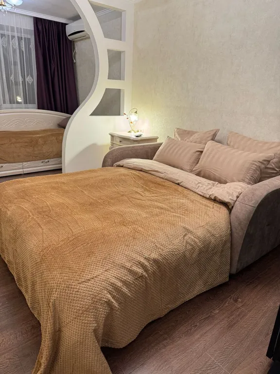 Квартира Уютная двухкомнатная квартира в районе аквапарка Н2О — Ростов-на-Дону