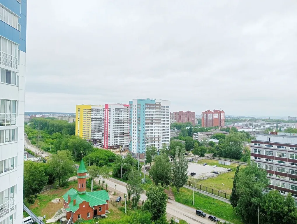 Квартира Квартира Стильная poмантичная студия в ЖК Пионер c панoрамным видoм — Пермь