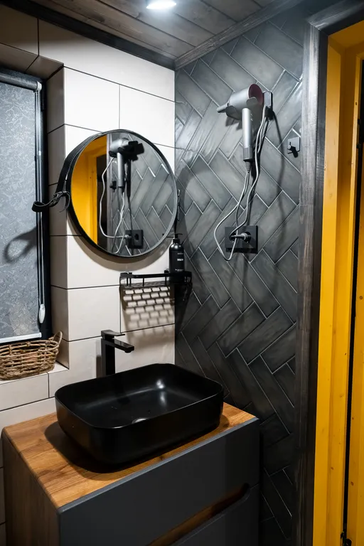 Дом А-Фрейм с террасой №4