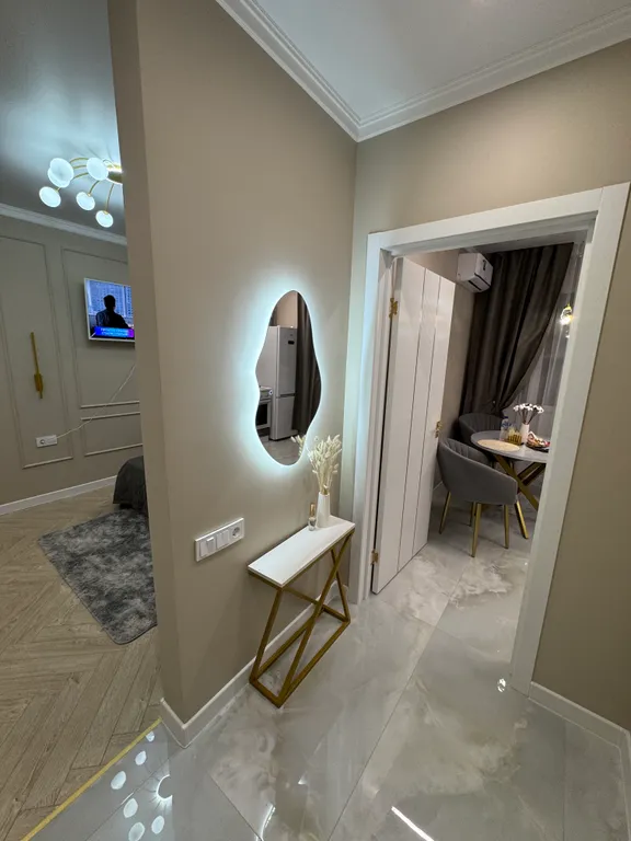 квартира с дизайнерским ремонтом на въезде в город