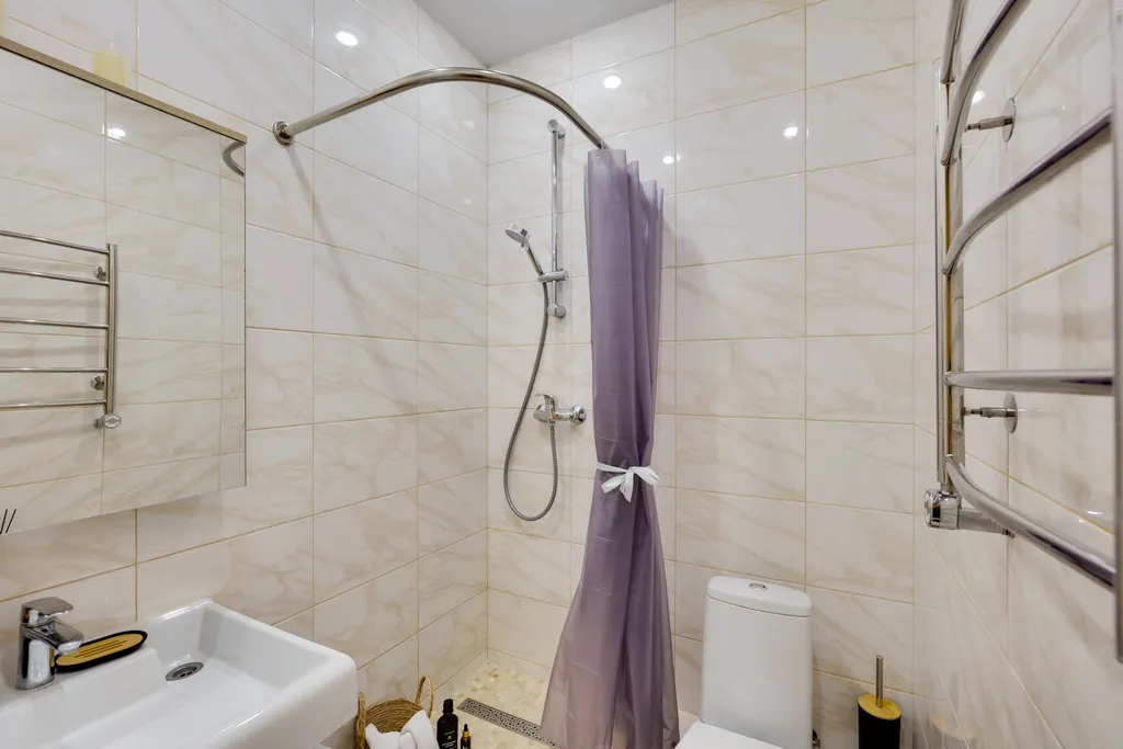 Для теплых вечеров: студия Сага с балконом в Одинбург, вблизи больницы