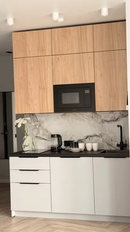 Однокомнатные апартаменты с видом на горы и море