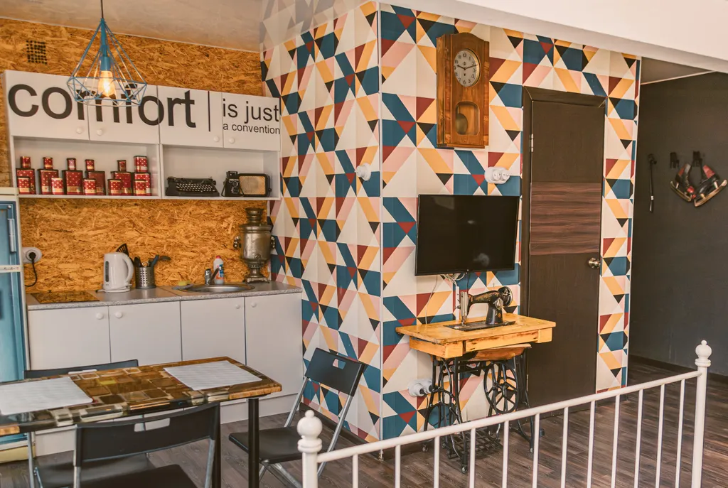 Квартира в Ретро стиле на выезде в Военный городок