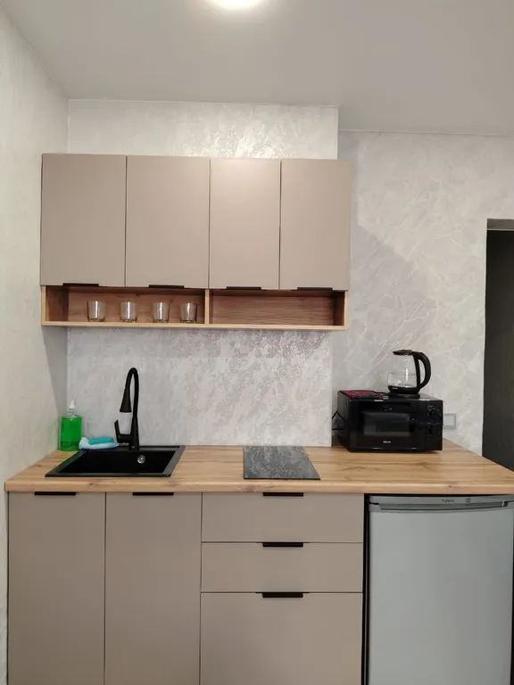 Новая квартира-студия для семейного отдыха и деловых поездок