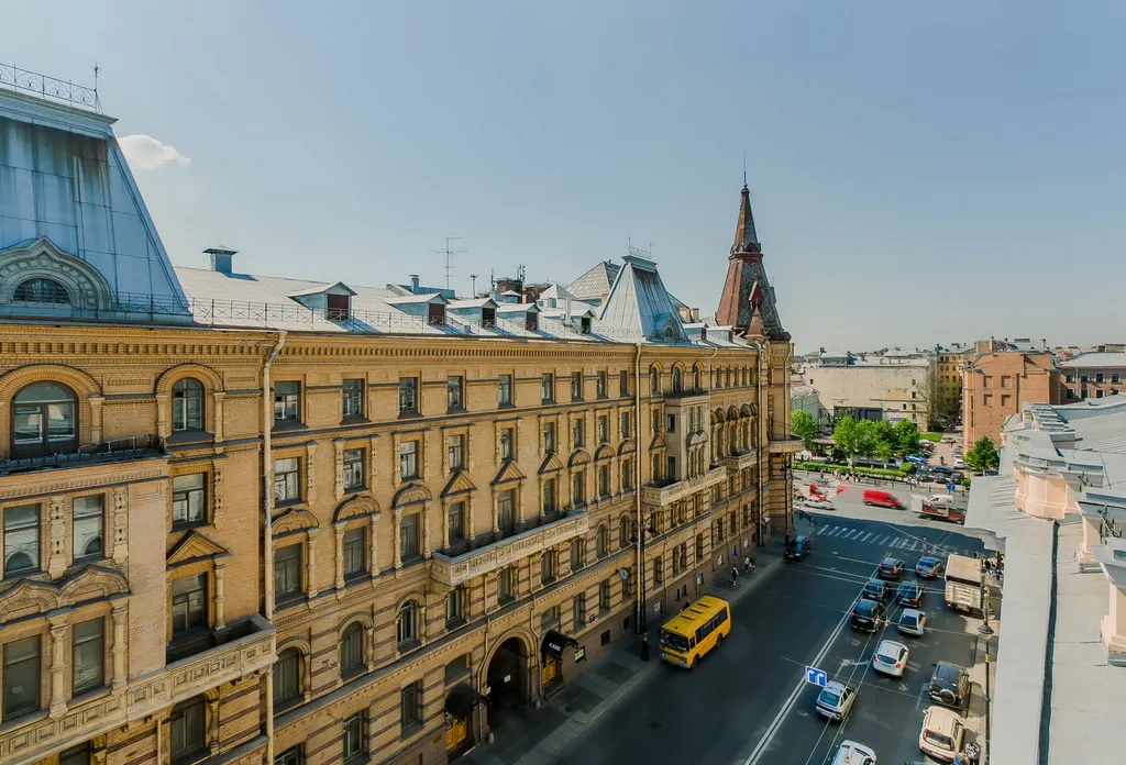 Квартира Просторная квартира с балконом в центре города — Санкт-Петербург