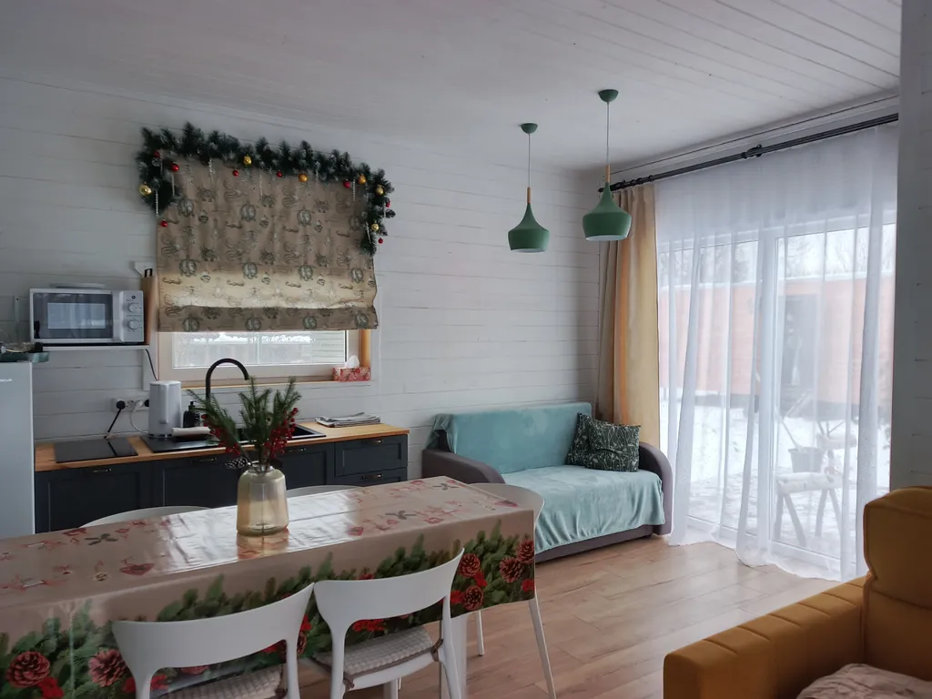 Уютный дом с баней в тихом месте