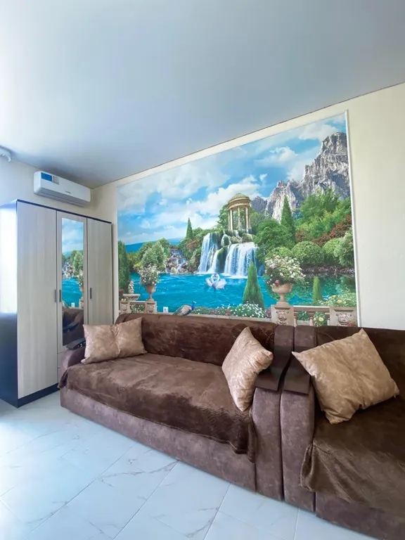 Квартира Апартаменты Люкс с кухней и балконом  с видом на море — Анапа