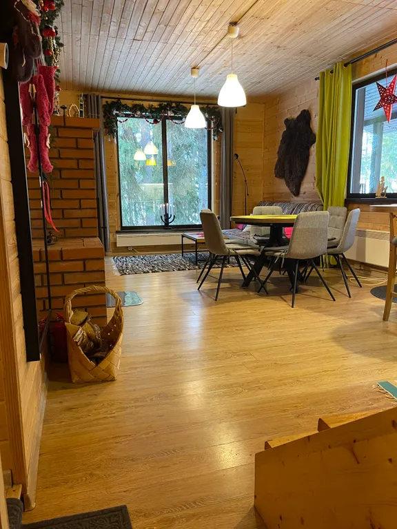 Карельская Дача Уютное шале с камином в сосновом бору, берег Сямозера