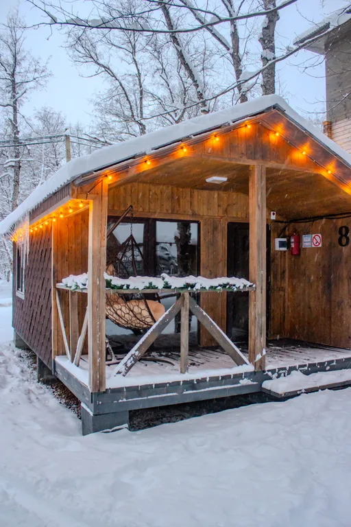 Коттедж Домик-студия с видом на лес — Архыз