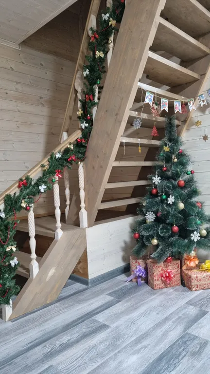 Семейный коттедж с сибирским чаном