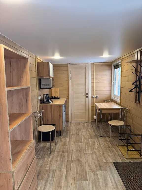 Уютные бунгало с видом на горы Алтая