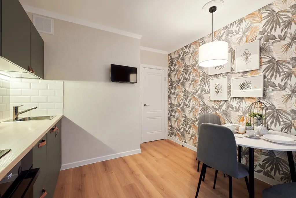 Квартира Квартира Тучков Арт Деко — Песочный