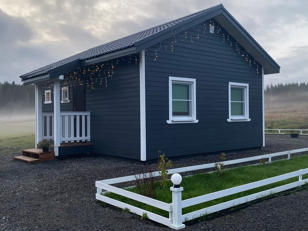 Современный дом с банным чаном "Lavanda House"  в Карелии