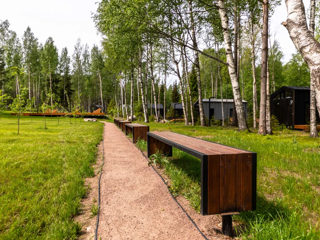 Коттедж Уютный дом в лесу с купелью фурако и мангалом (до 4-х чел.) — Глубокое (Красносельская с/п)