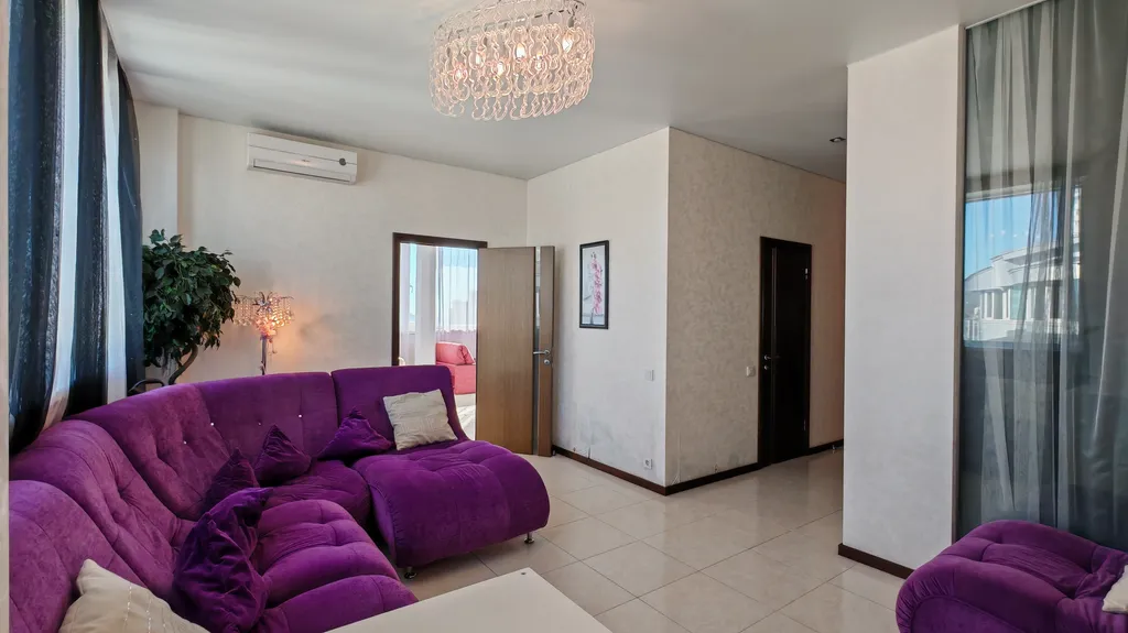 Уютная трёшка в центре у моря