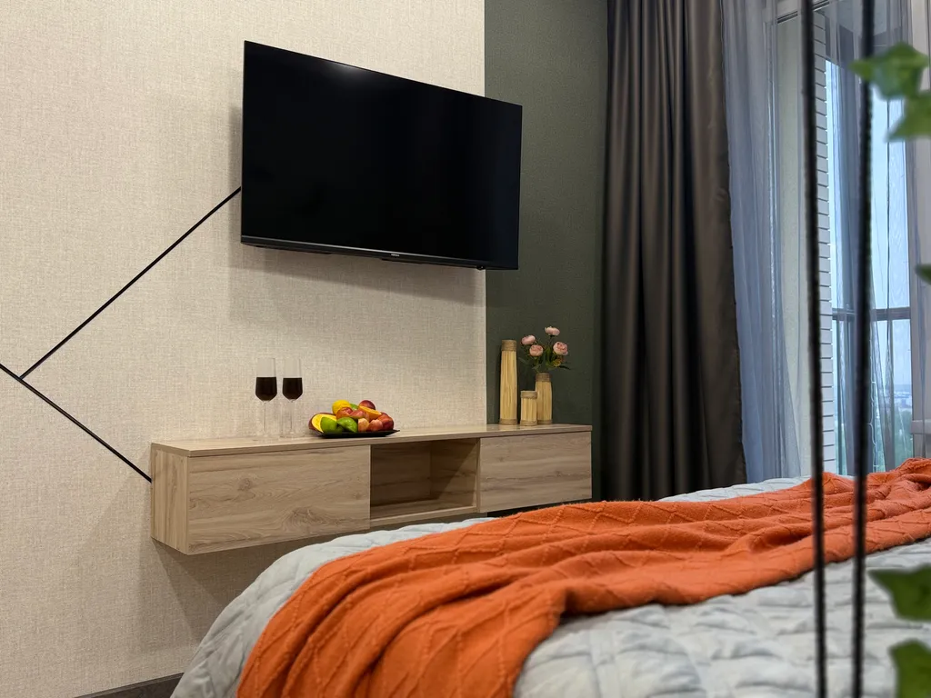 Квартира Квартира Дизайн-студия с зоной релакса и видом на ночной город — Новосибирск