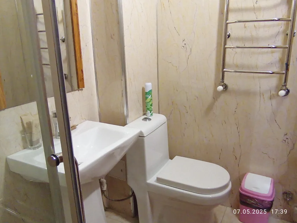 Трёхместный однокомнатный номер на 1 этаже