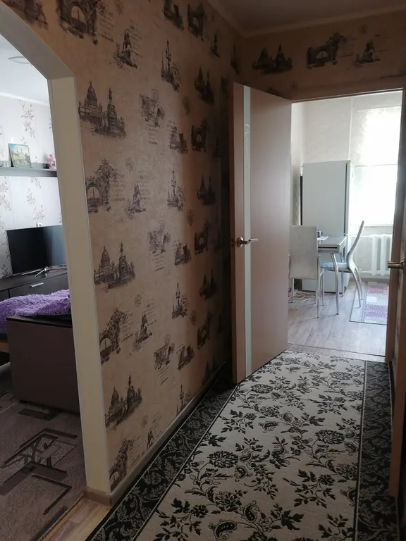 Уютная квартира в лавандовых оттенках, рядом с центром города