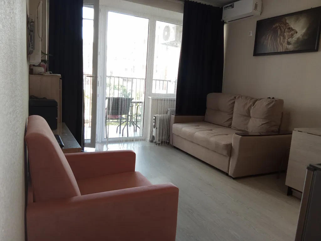 Уютная студия в двух минутах от пляжа в ЖК Каравелла Португалии