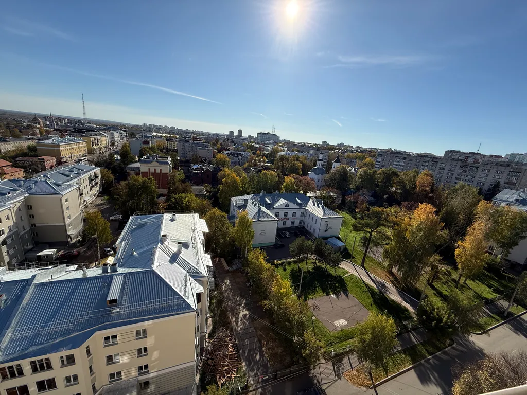 Уютная квартира в исторической части города с видом на Вятку